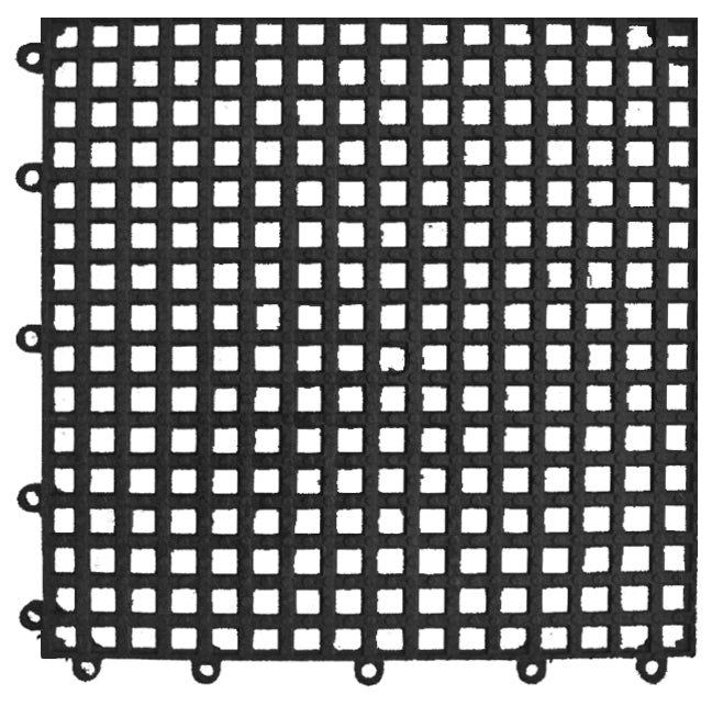 Piso Flexível Para Áreas Molhadas - Preto - Unidade