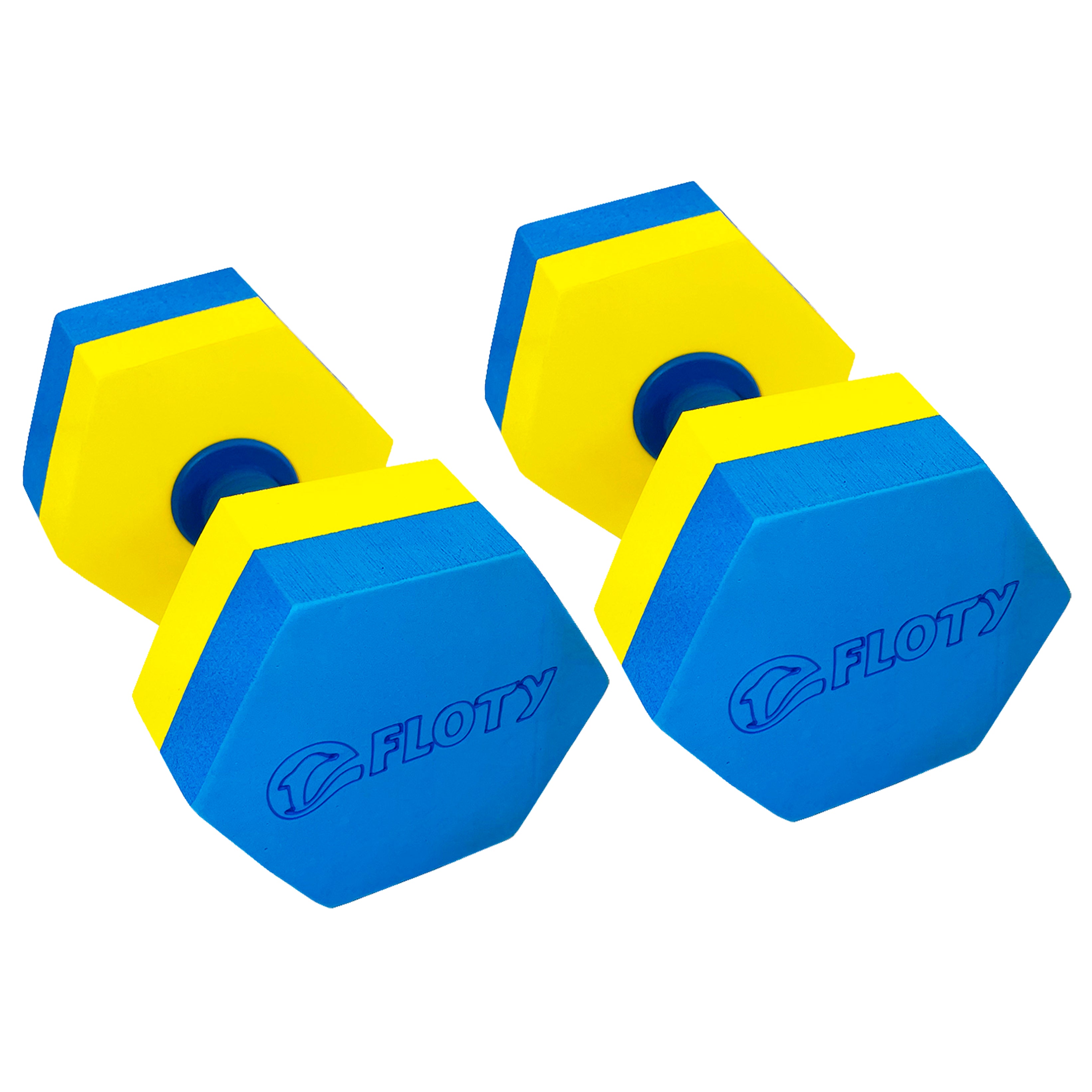 Halteres Hexagonal - Par - Hidroginástica