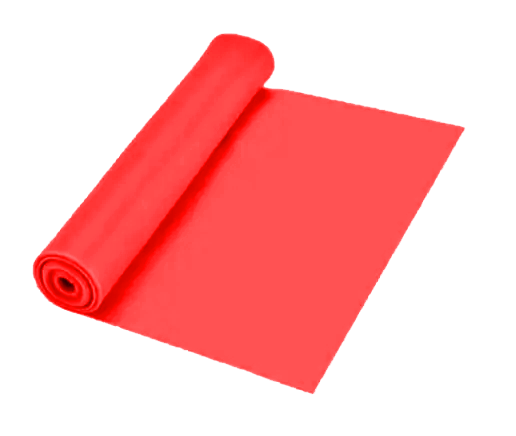 Siliband Elástico Silicone Vermelho - Carga 3: Intenso - Hidroginástica