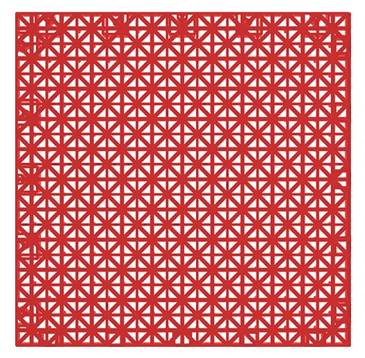 Piso Flexível G Para Áreas Molhadas - Vermelho - Unidade