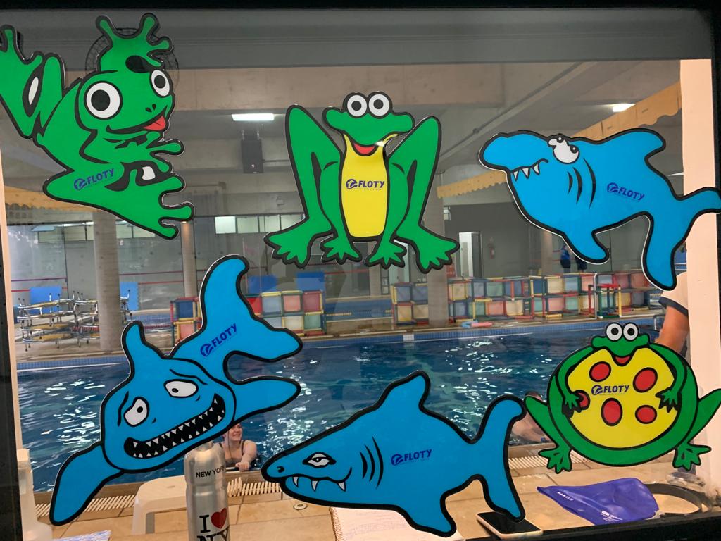 Kit Sapo Submersos Para Piscina - 03 Unidades - Natação Infantil