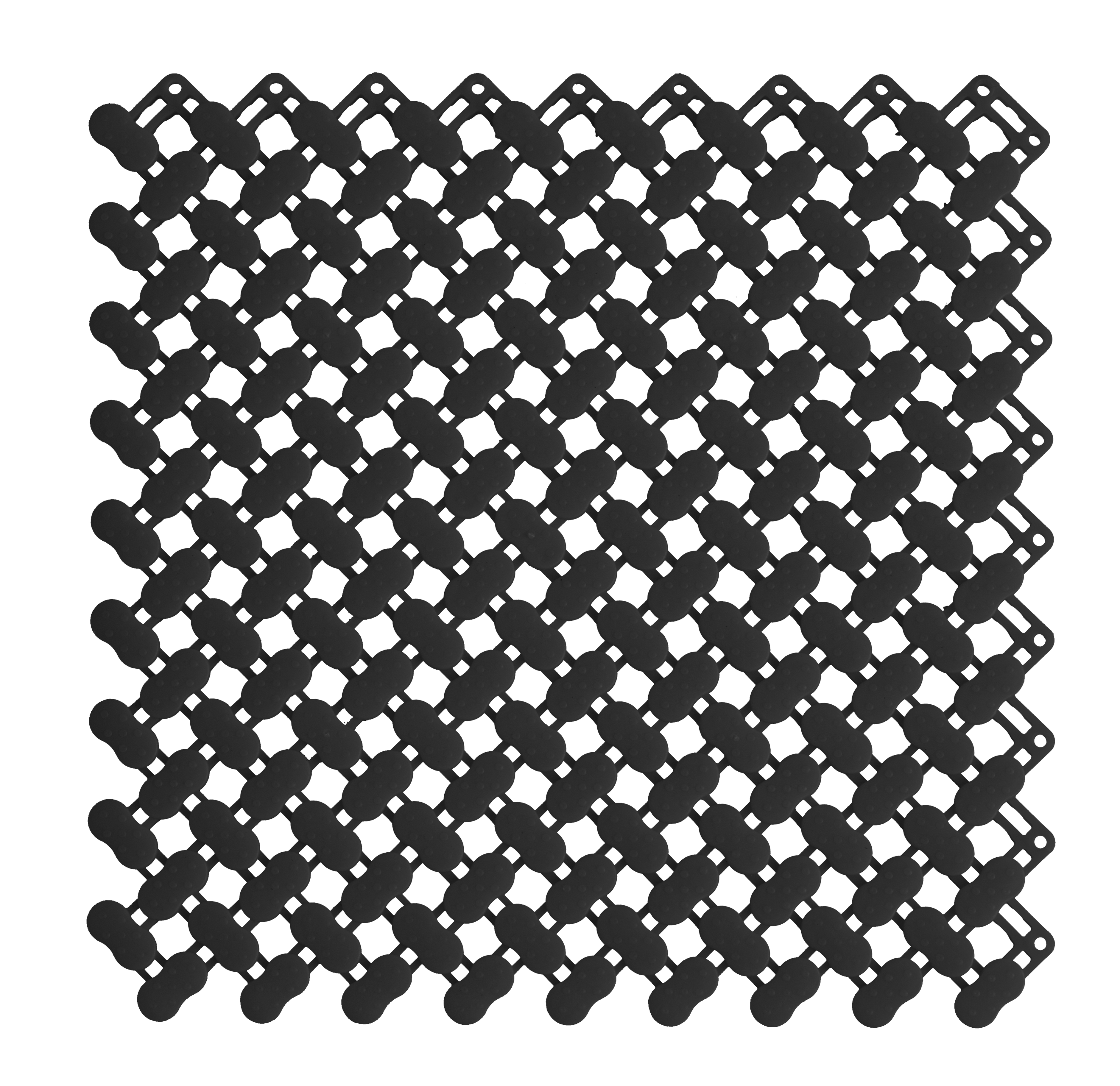 Piso Dry Deck Para Áreas Molhadas - Preto - Unidade