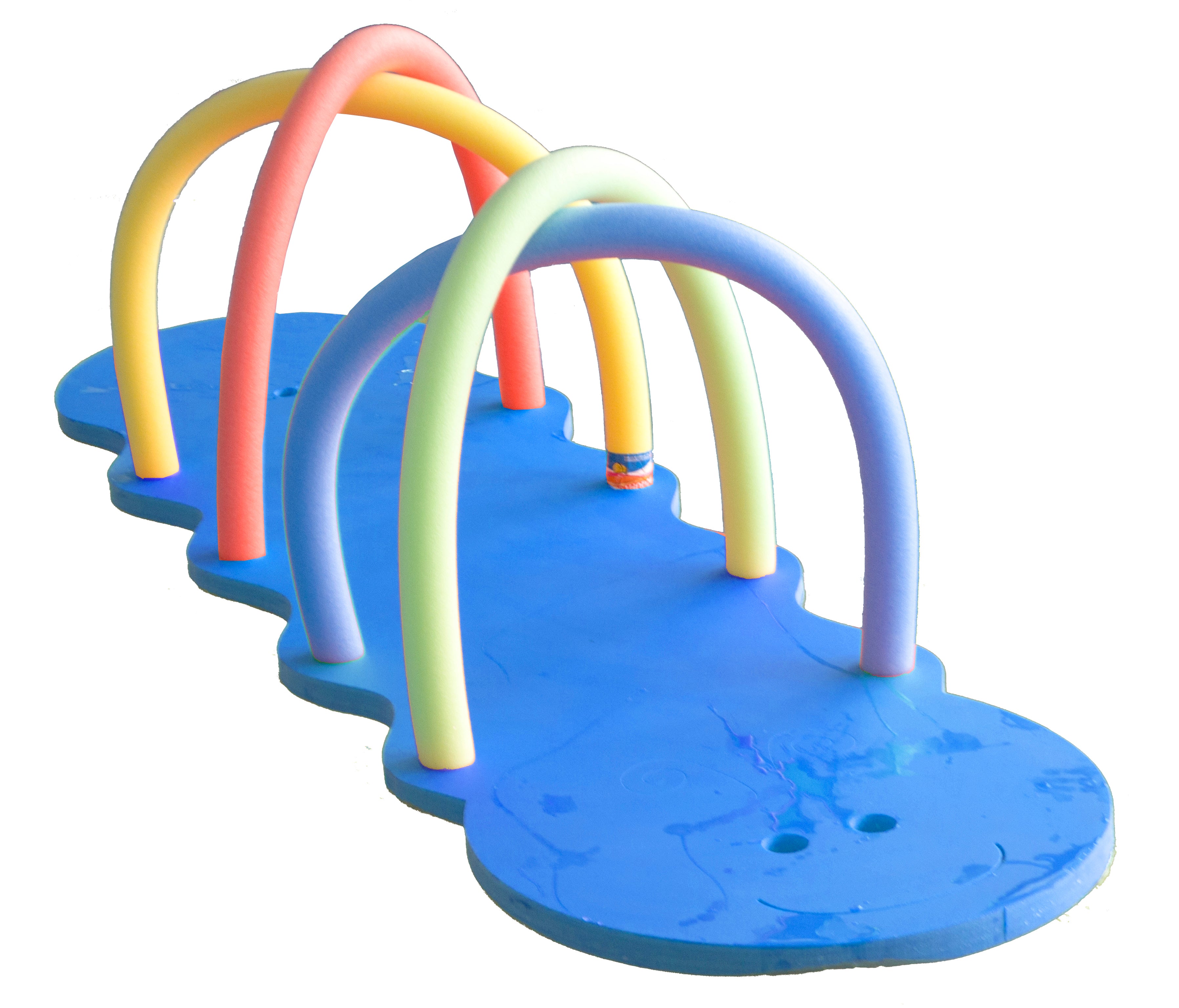 Lagarta - Tapete Flutuante Para Piscina - Azul