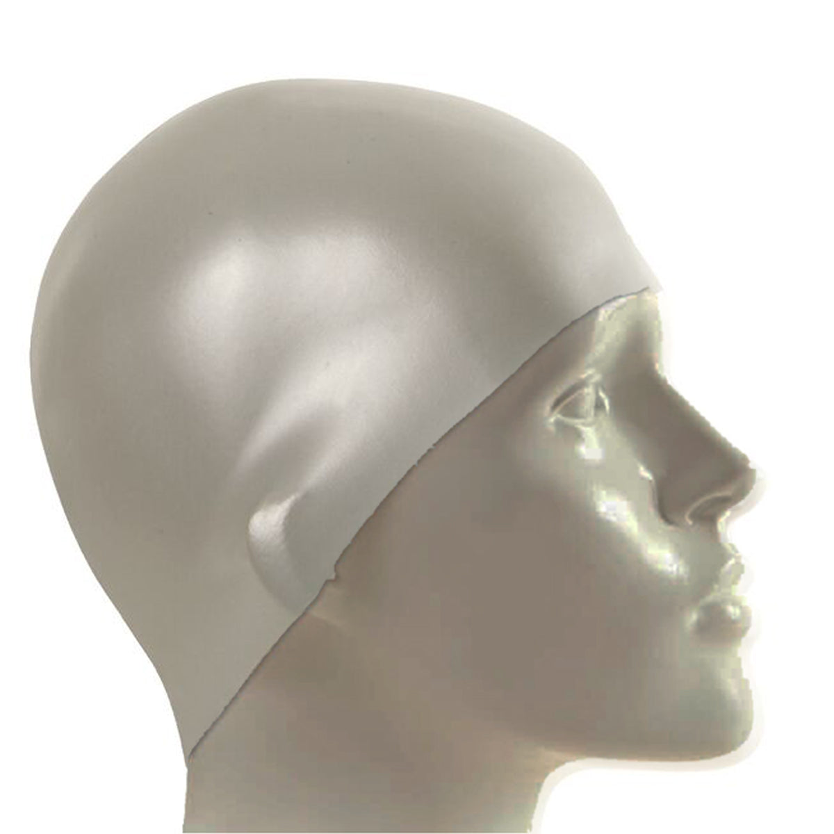 Touca De Natação Silicone Clean - Cinza