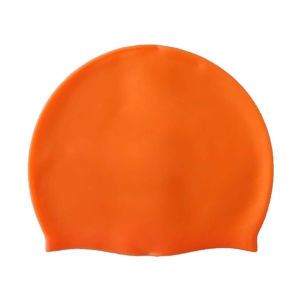 Touca De Natação Silicone Clean - Laranja