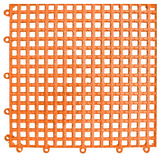 Piso Flexível Para Áreas Molhadas - Laranja - Unidade