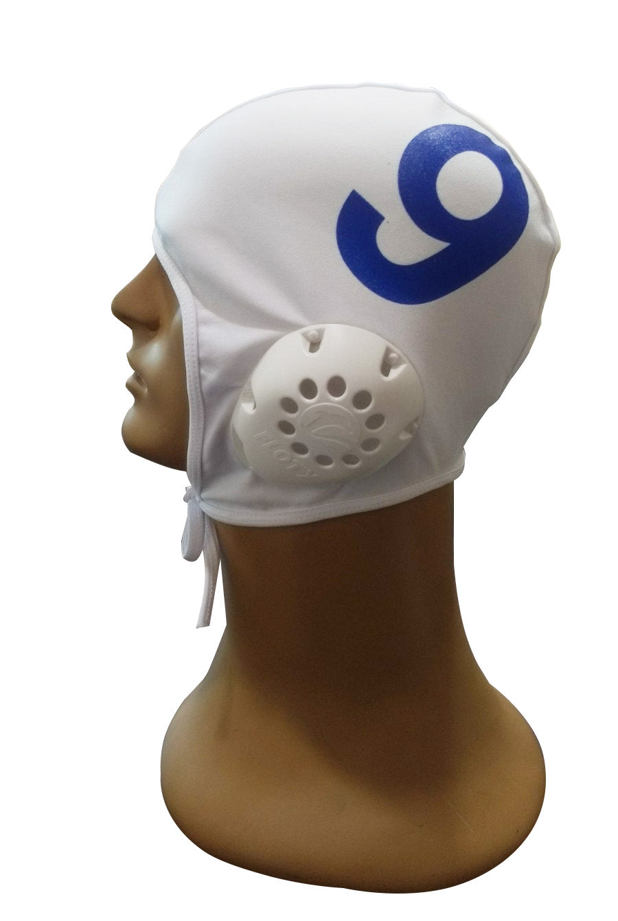 Kit Gorros Para Polo Aquático Branco - 14 Unidades - Jogos Aquáticos