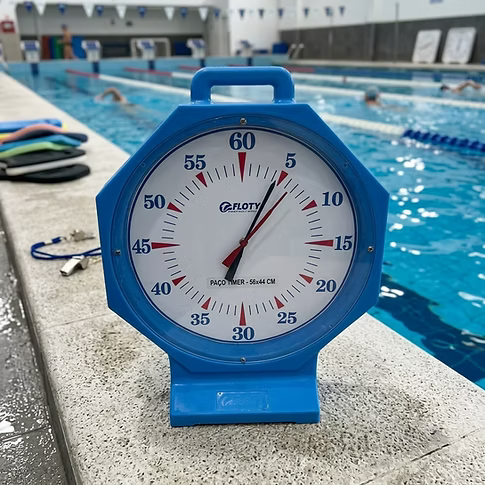 Cronômetro Analógico Para Piscina - 40 Cm - Treinamento Natação