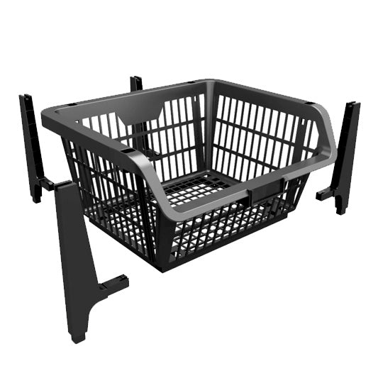 Cesta Plástica Compact Color Verde - Unidade - Para Acessório Diversos