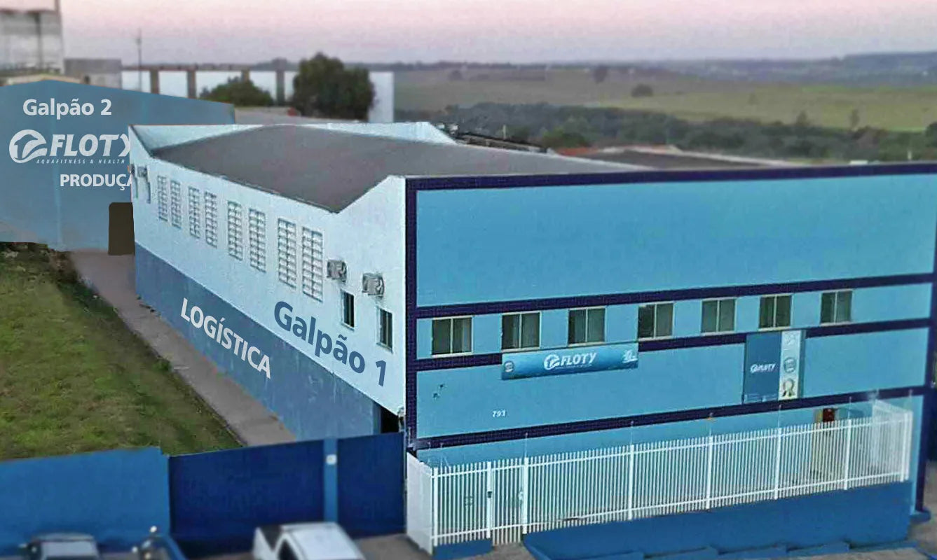 Galpões de produção e logística da Floty em Indaiatuba (SP)